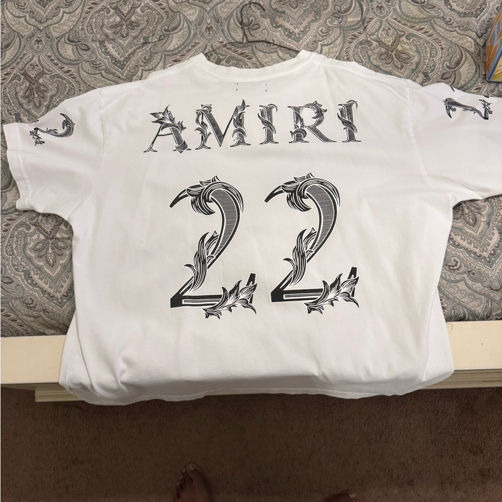 Amiri White Graphic T-Shirt